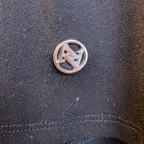 Adrienne Vittadini black short sleeve top - Picture 4 of 6